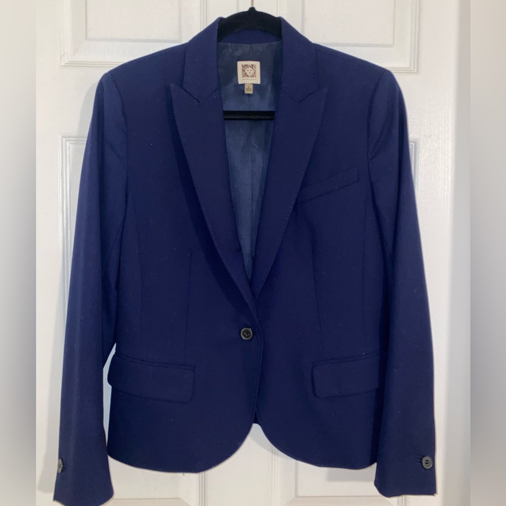 Anne Klein Navy Blazer